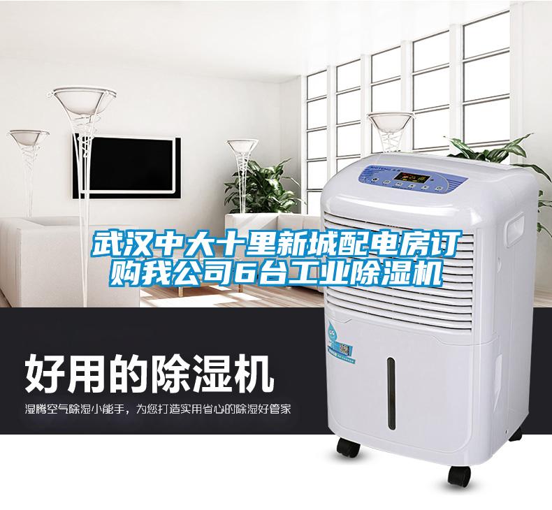 武漢中大十里新城配電房訂購我公司6臺工業(yè)除濕機(jī)