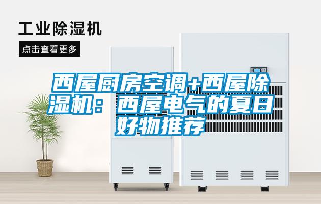 西屋廚房空調(diào)+西屋除濕機：西屋電氣的夏日好物推薦