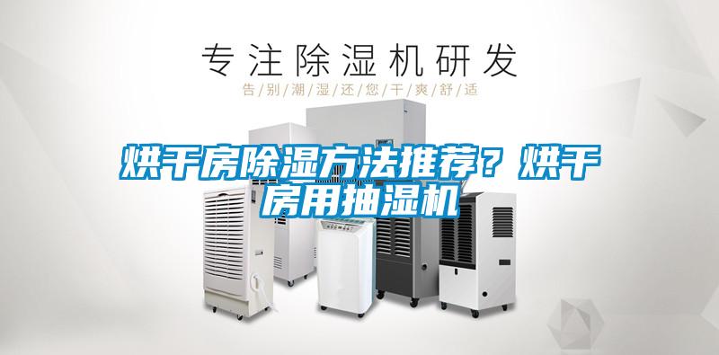 烘干房除濕方法推薦？烘干房用抽濕機(jī)
