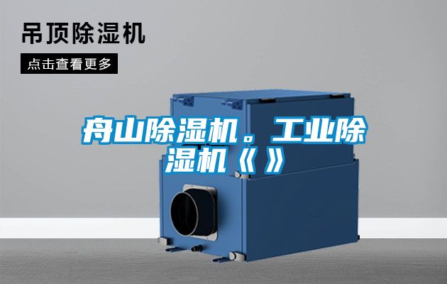 舟山除濕機(jī)。工業(yè)除濕機(jī)《》