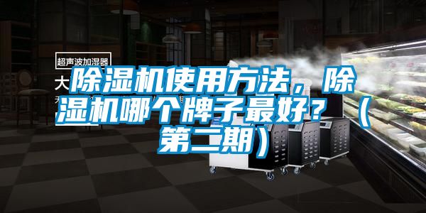 除濕機使用方法，除濕機哪個牌子最好？（第二期）