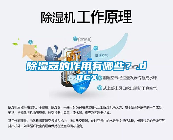 除濕器的作用有哪些？.docx