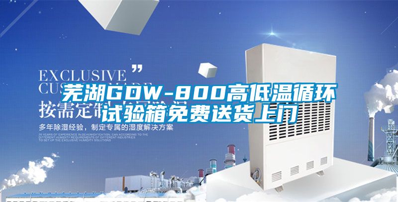 蕪湖GDW-800高低溫循環(huán)試驗箱免費送貨上門