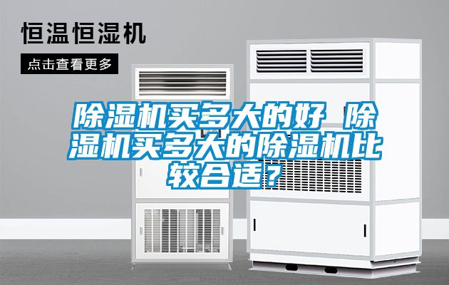 除濕機(jī)買(mǎi)多大的好 除濕機(jī)買(mǎi)多大的除濕機(jī)比較合適？
