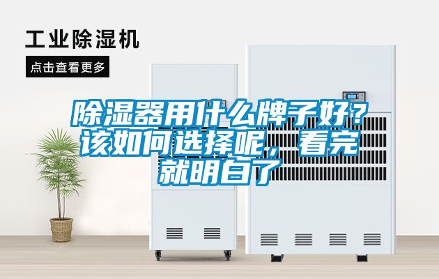 除濕器用什么牌子好？該如何選擇呢，看完就明白了