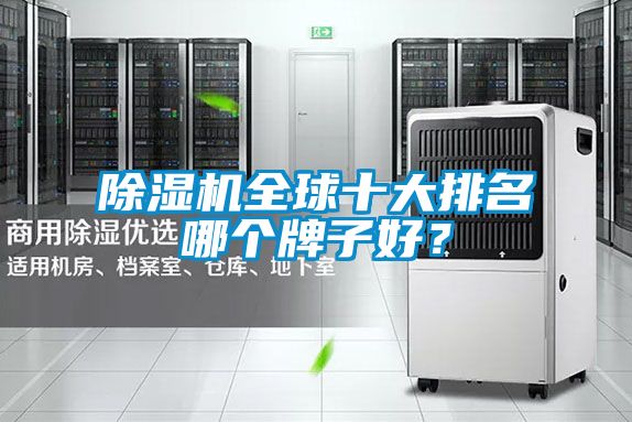 除濕機全球十大排名哪個牌子好？