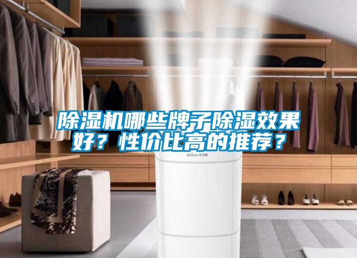 除濕機哪些牌子除濕效果好？性價比高的推薦？