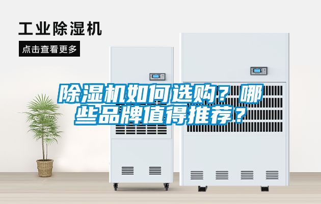 除濕機如何選購？哪些品牌值得推薦？