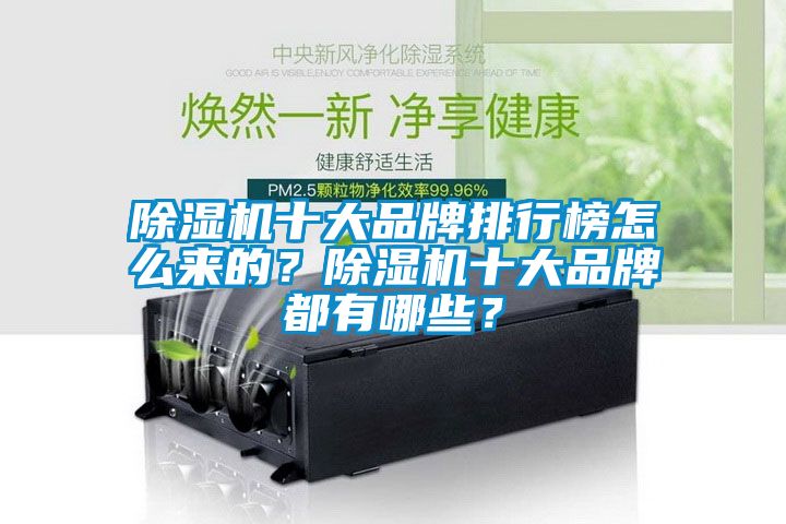 除濕機十大品牌排行榜怎么來的？除濕機十大品牌都有哪些？