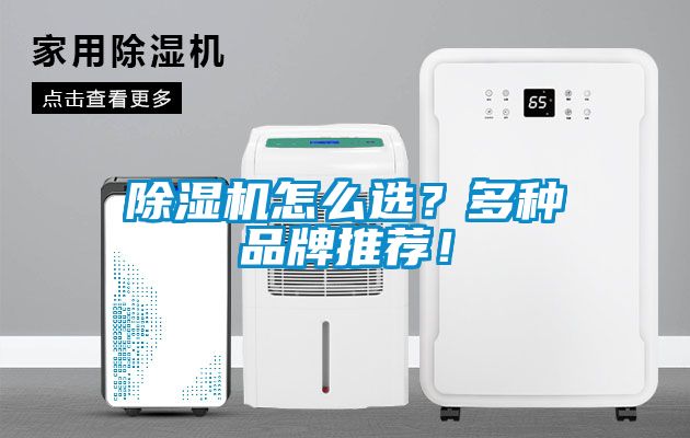 除濕機怎么選？多種品牌推薦！