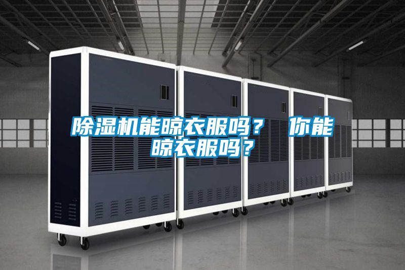 除濕機(jī)能晾衣服嗎？ 你能晾衣服嗎？