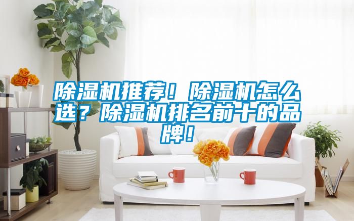 除濕機(jī)推薦！除濕機(jī)怎么選？除濕機(jī)排名前十的品牌！