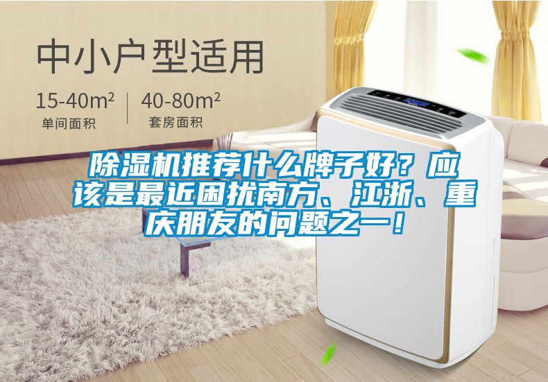 除濕機推薦什么牌子好？應(yīng)該是最近困擾南方、江浙、重慶朋友的問題之一！