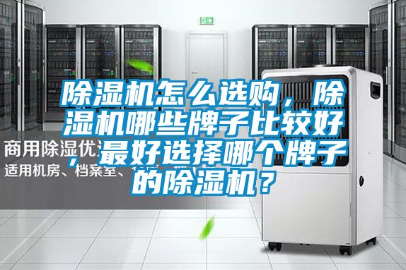 除濕機怎么選購，除濕機哪些牌子比較好，最好選擇哪個牌子的除濕機？