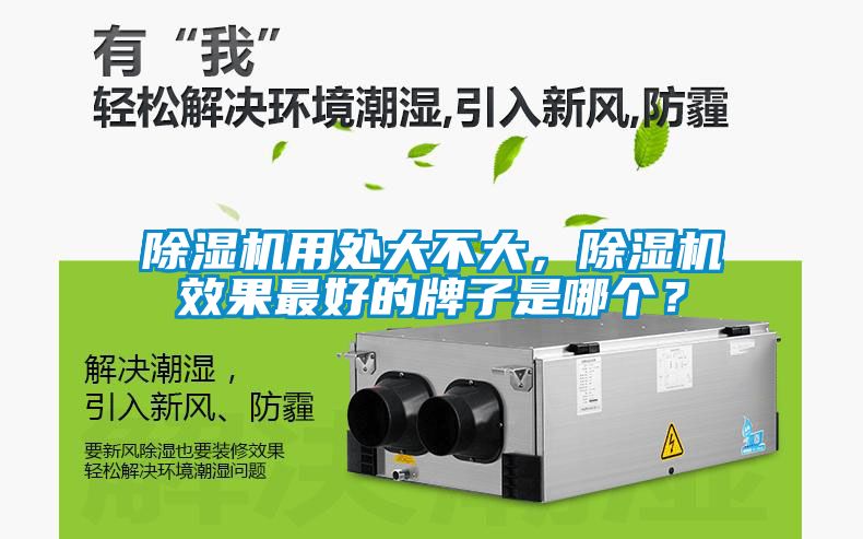 除濕機用處大不大，除濕機效果最好的牌子是哪個？