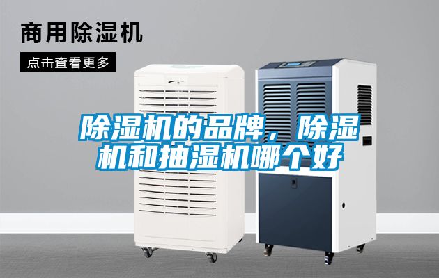 除濕機的品牌，除濕機和抽濕機哪個好