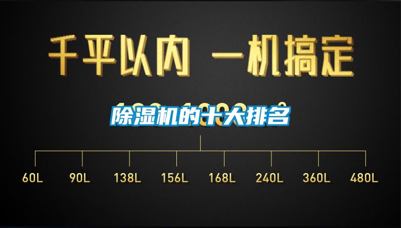除濕機的十大排名