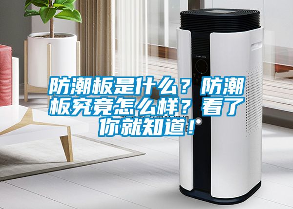 防潮板是什么？防潮板究竟怎么樣？看了你就知道！