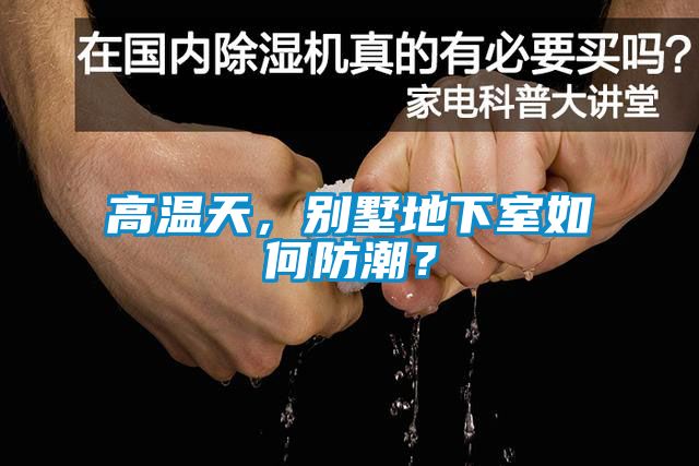 高溫天，別墅地下室如何防潮？