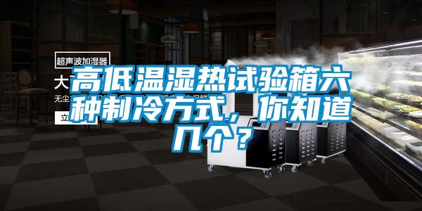 高低溫濕熱試驗(yàn)箱六種制冷方式，你知道幾個(gè)？