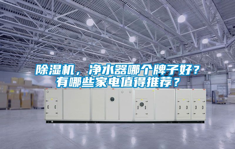 除濕機(jī)，凈水器哪個(gè)牌子好？有哪些家電值得推薦？