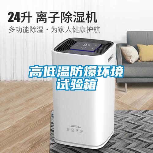 高低溫防爆環(huán)境試驗箱