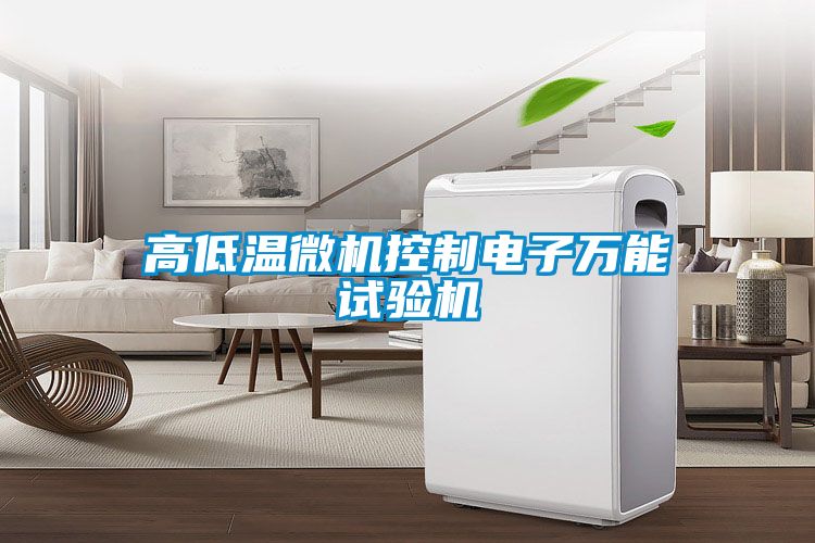 高低溫微機(jī)控制電子萬能試驗(yàn)機(jī)