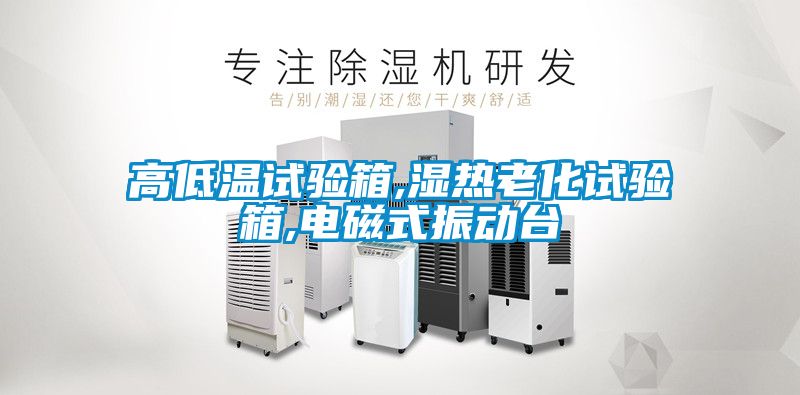 高低溫試驗箱,濕熱老化試驗箱,電磁式振動臺