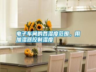 行業(yè)新聞電子車間的各濕度范圍，用加濕器控制濕度