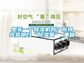 行業(yè)新聞想買一個(gè)除濕機(jī)嗎？你得先弄明白“除濕量”_重復(fù)