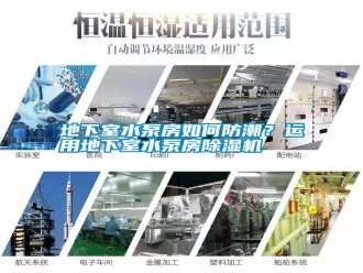 行業(yè)新聞地下室水泵房如何防潮？運用地下室水泵房除濕機