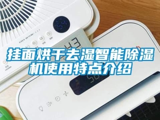 行業(yè)新聞掛面烘干去濕智能除濕機(jī)使用特點(diǎn)介紹