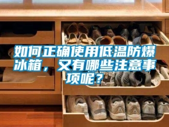 企業(yè)新聞如何正確使用低溫防爆冰箱，又有哪些注意事項呢？