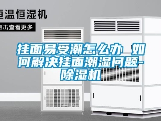 行業(yè)新聞掛面易受潮怎么辦 如何解決掛面潮濕問(wèn)題-除濕機(jī)