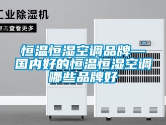 知識百科恒溫恒濕空調(diào)品牌—國內(nèi)好的恒溫恒濕空調(diào)哪些品牌好
