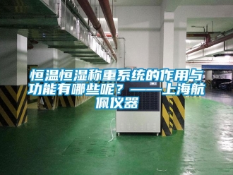 知識(shí)百科恒溫恒濕稱重系統(tǒng)的作用與功能有哪些呢？——上海航佩儀器