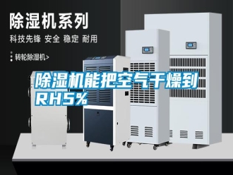 行業(yè)新聞除濕機能把空氣干燥到RH5%