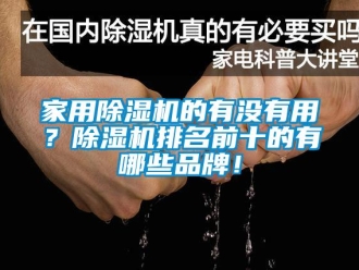 企業(yè)新聞家用除濕機(jī)的有沒有用？除濕機(jī)排名前十的有哪些品牌！