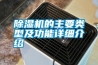 除濕機的主要類型及功能詳細介紹